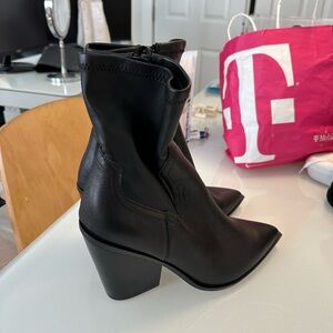 Steve Madden Cowboy Sock Boots